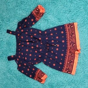 Sequin Hearts Cold Shoulder Romper Shorts